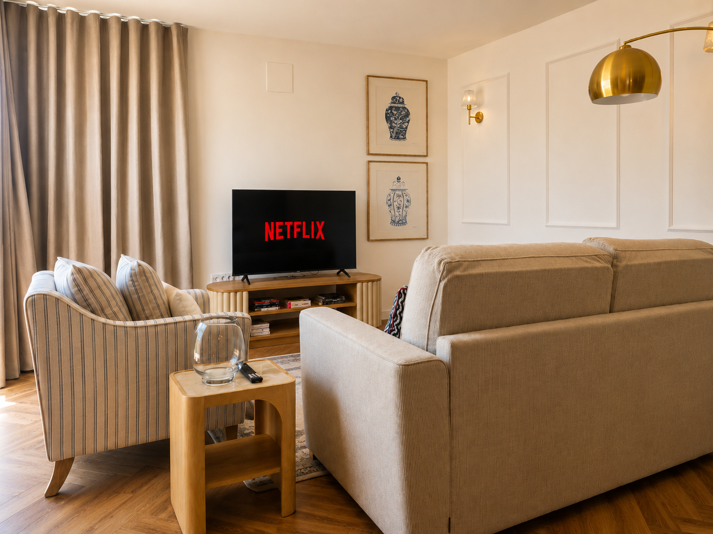 Interior de una vivienda gestionada por Casa Florit en Valencia